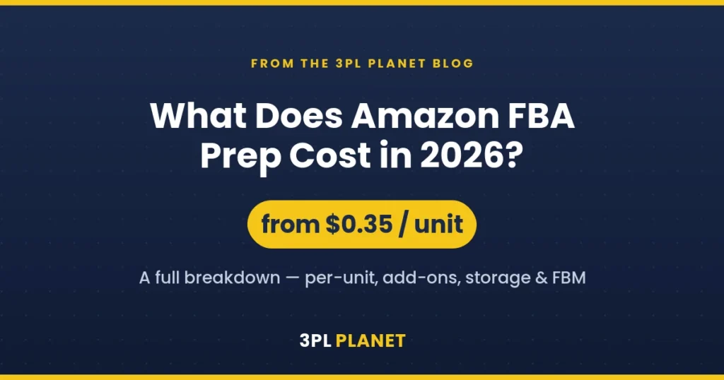 Amazon FBA Prep Cost